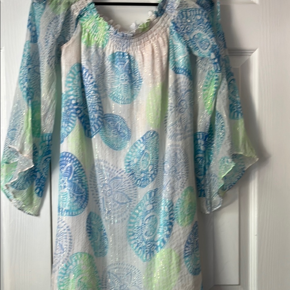 Lilly Pulitzer Stunning Off the Shoulder Dress